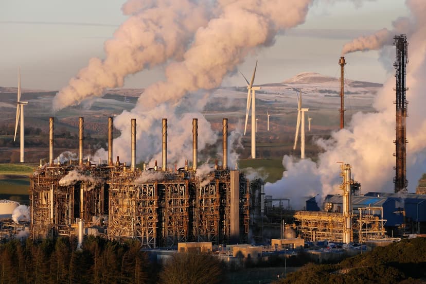 Chemical plant — chlor-alkali industrial manufacturing