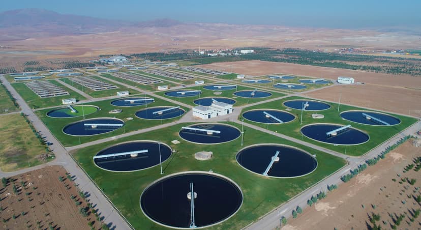 Industrial UK water treatment and softening plant